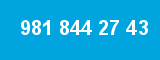 981 844 27 43 981 844 27 43